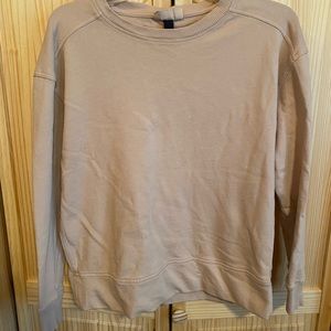 Crew neck sweat shirt